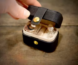 Mini smyckesskrin - svart