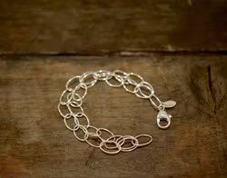 2-radigt silverarmband