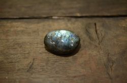 Labradorit, 35 gram, touch stone, palm stone