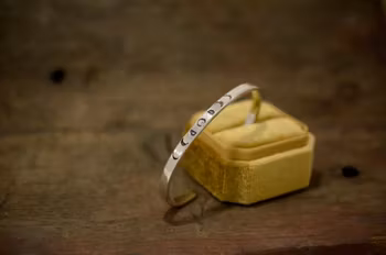 Armband i silver, Moon Phases