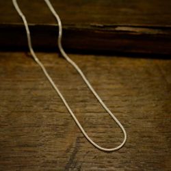 Silverkedja, ormkedja, 50 cm