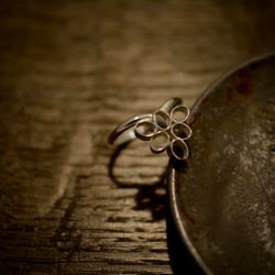 Fleur, silverring