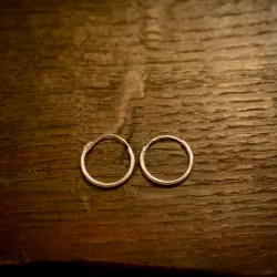 Örhängen, creoler, 16 mm
