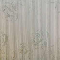 Dekorplast (45 x 200 cm) - Rosor i silver