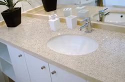 Dekorplast (45 x 200 cm) - Granit Grå/Beige