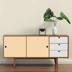 Dekorplast (metervara) -  Blank Beige