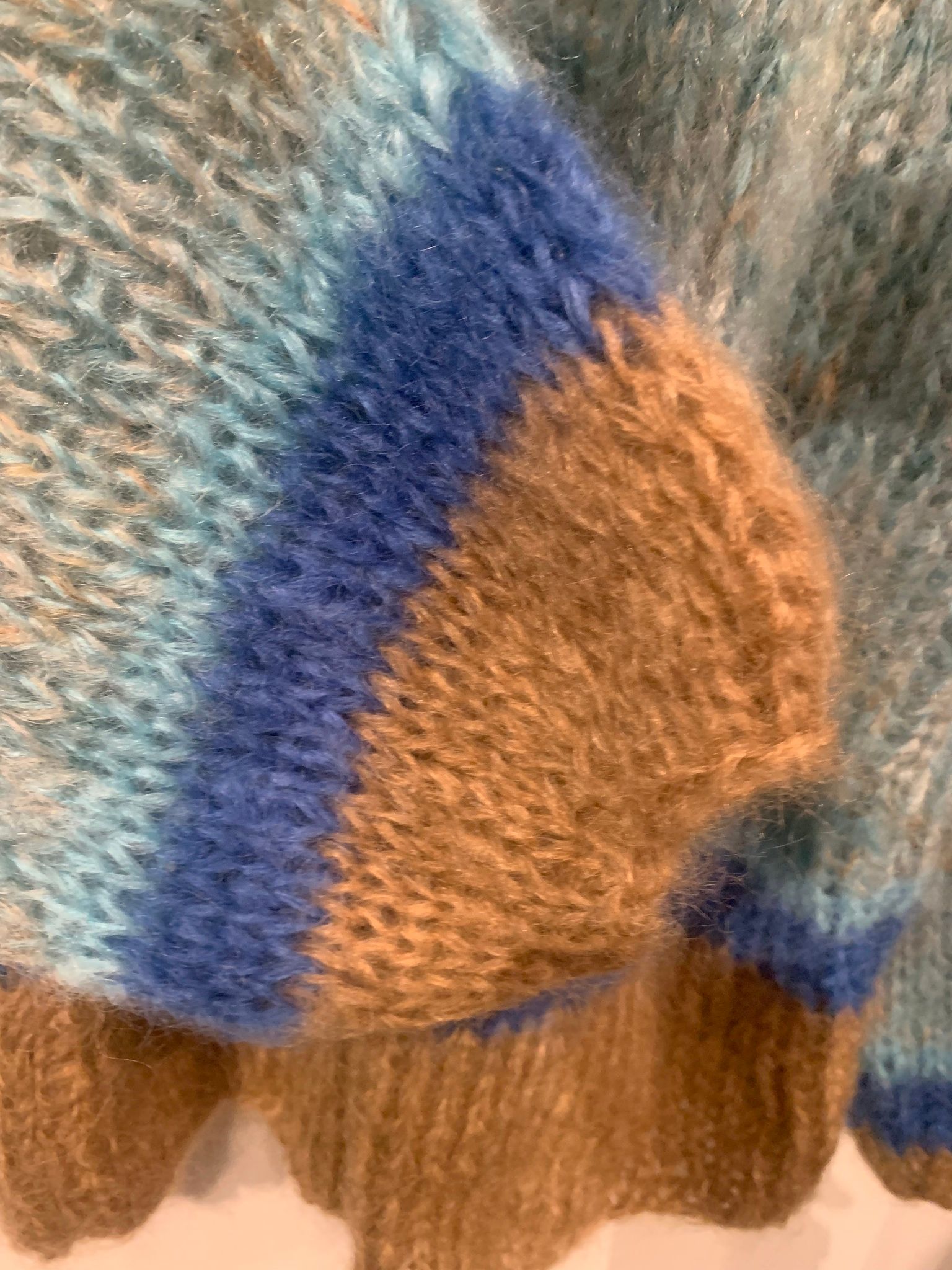 Mohairkofta puffärm