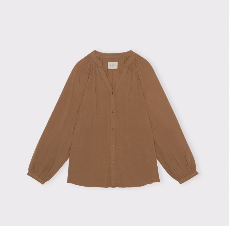 harmony shirt, skjorta i crepad tunn viscose från moshi moshi mind