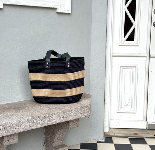 Shopper Black and White - Slutsåld!
