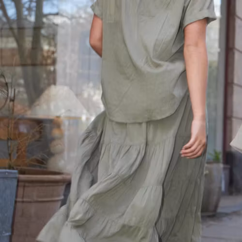 Cindie Skirt - Endast vitt kvar