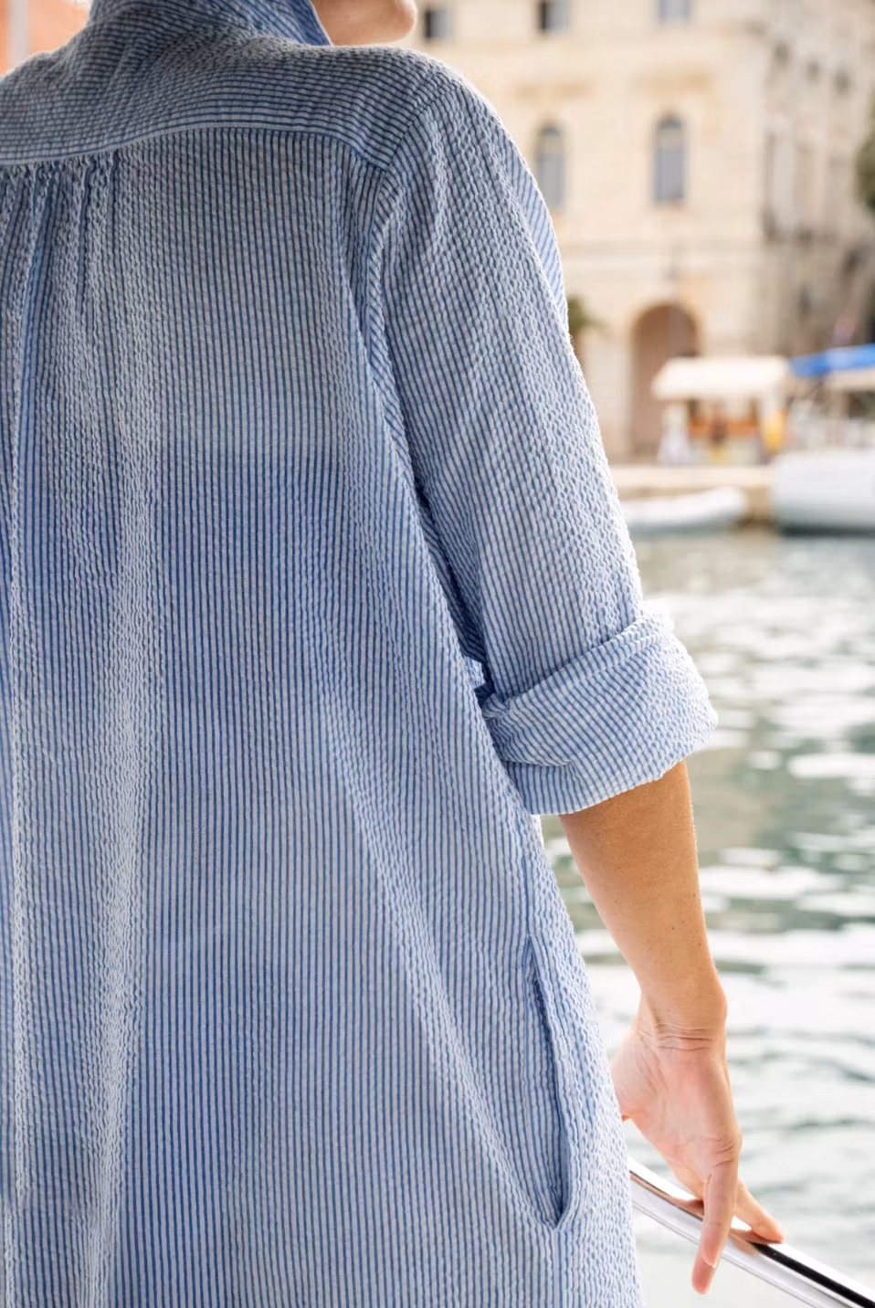 Reason Shirtdress Stripe