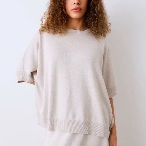 Ozzy Knit Top Oat