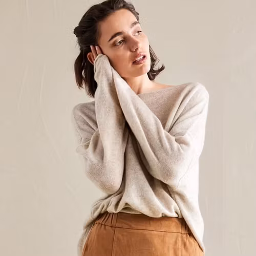 Oversized Cashmere Sweater - Favorit!
