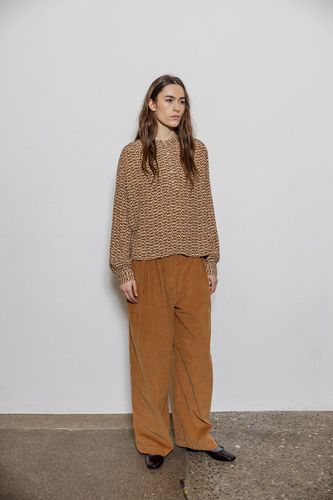 Katlyn Blouse Taupe Bronze