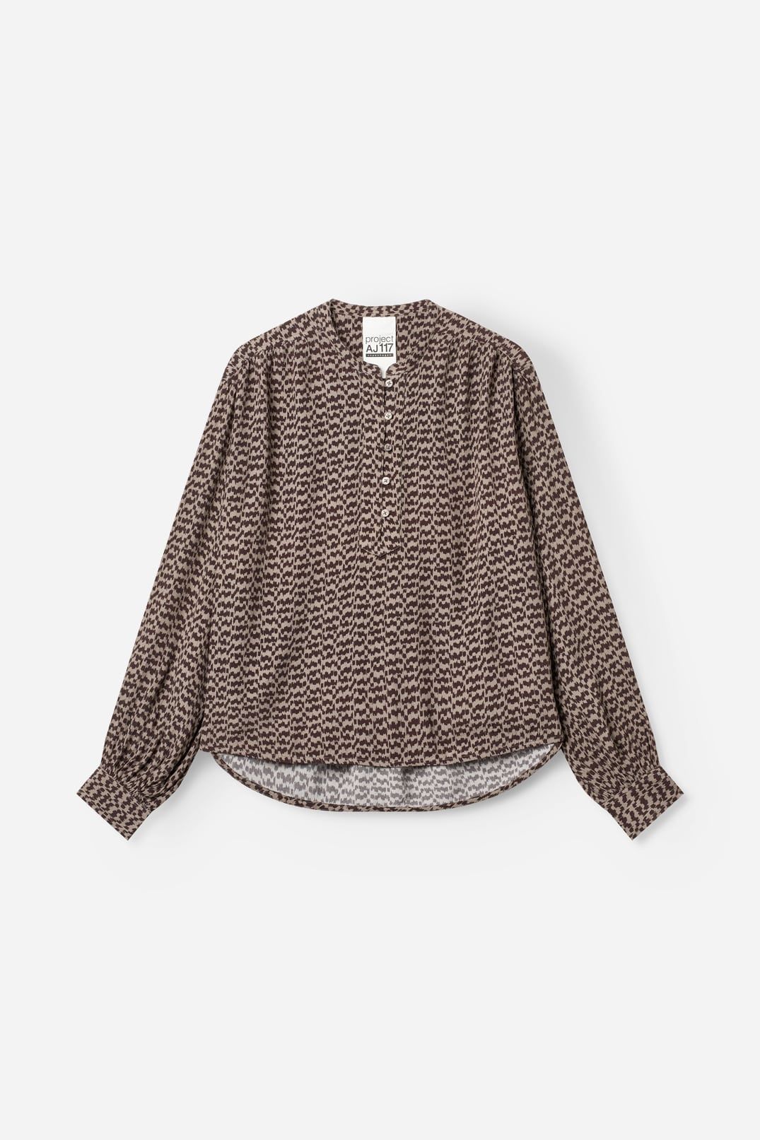 Katlyn blouse, mönstrad blus i viskos, från Project AJ117