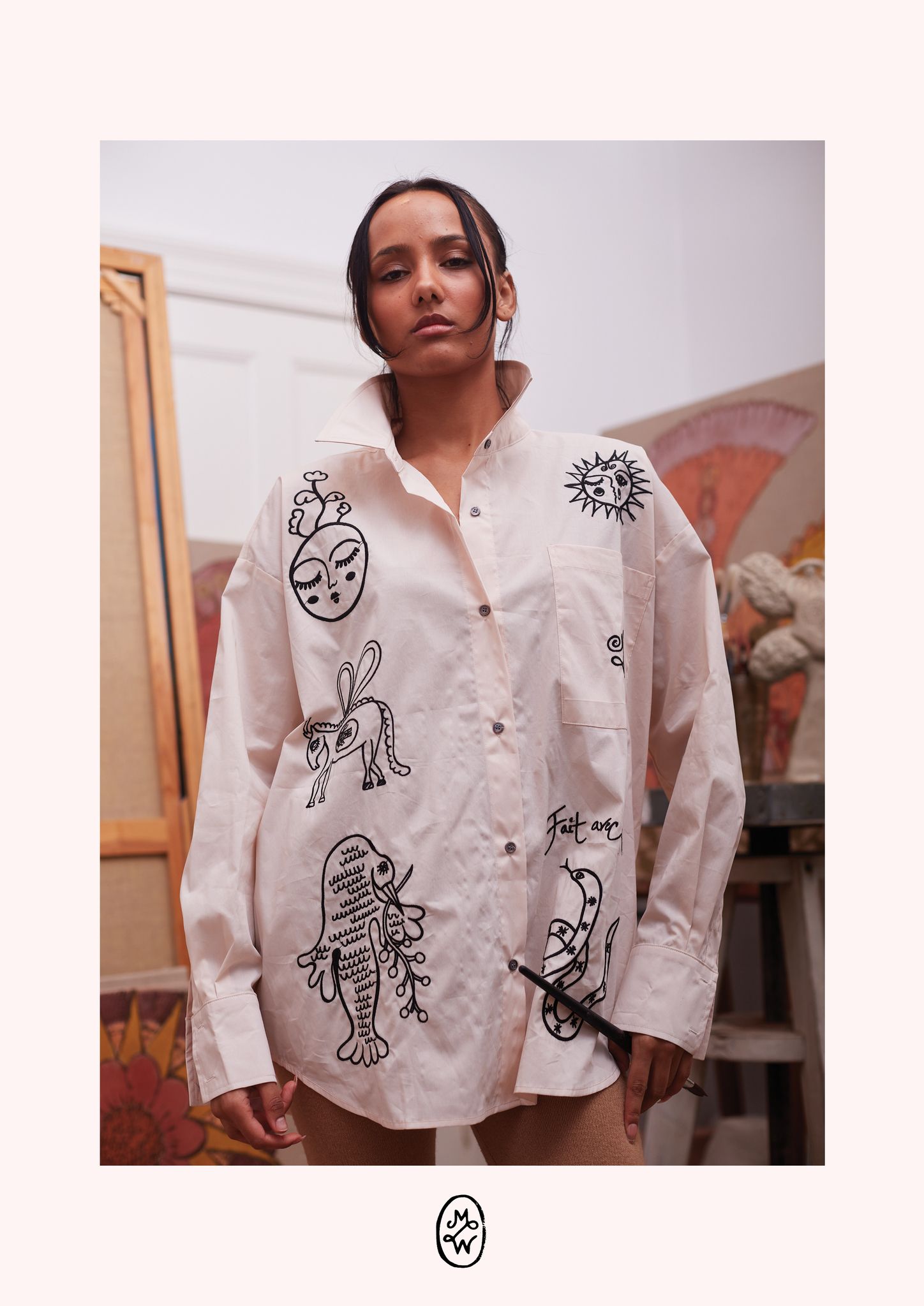 Egos Shirt Off-white