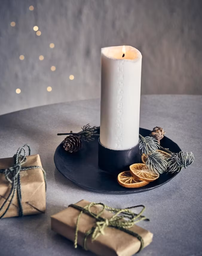 Calender ljus 1-24 från Affari, av stearin, fint till första advent.