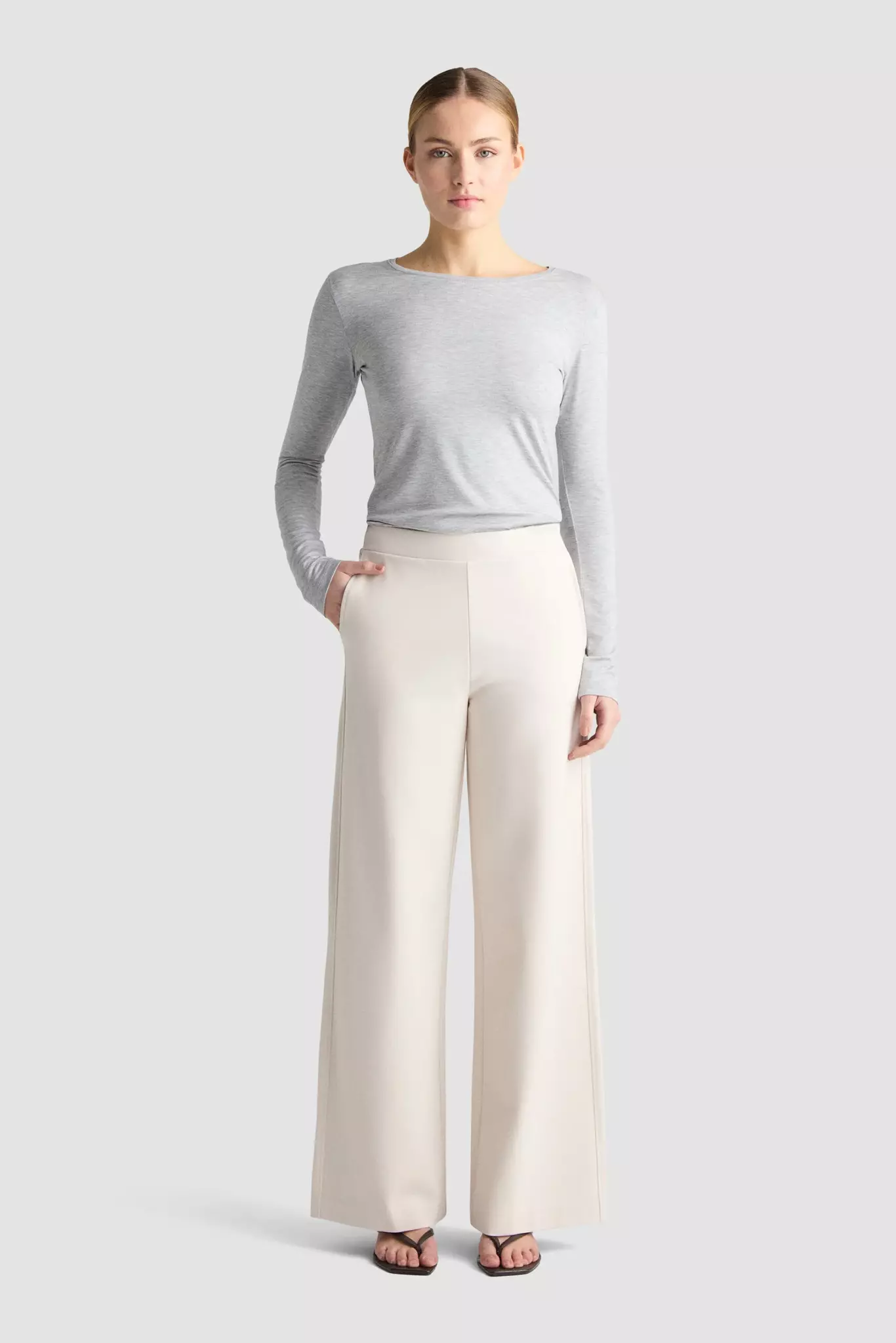 Leia Pants Oyster