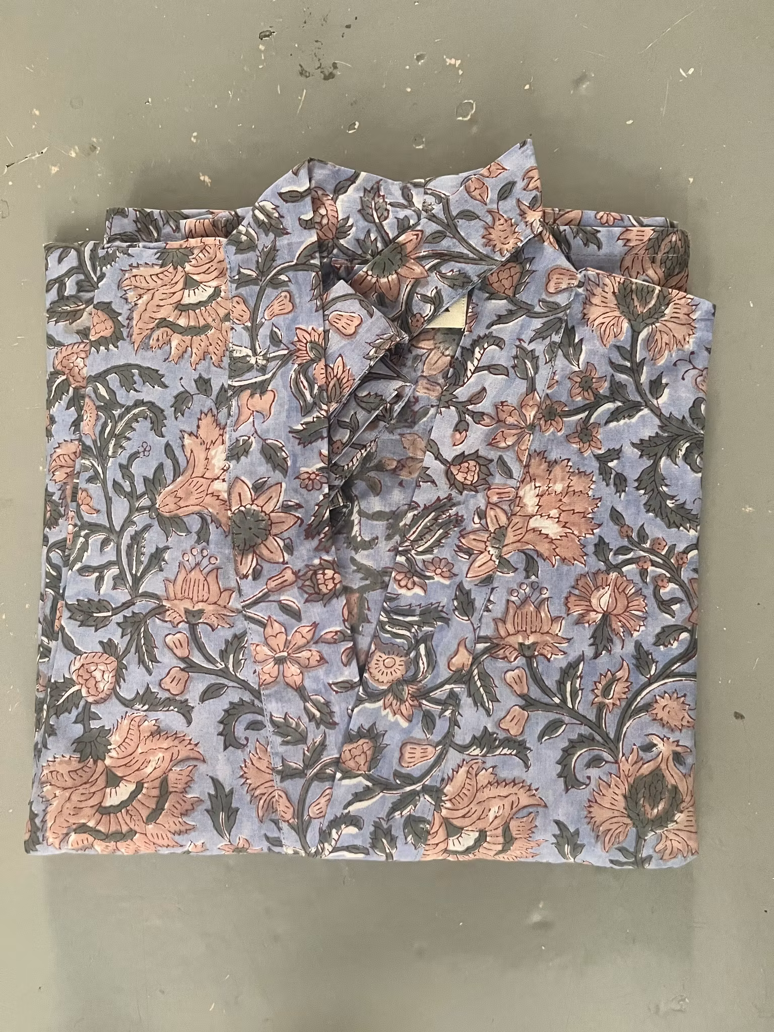 Kimono Blue flowers