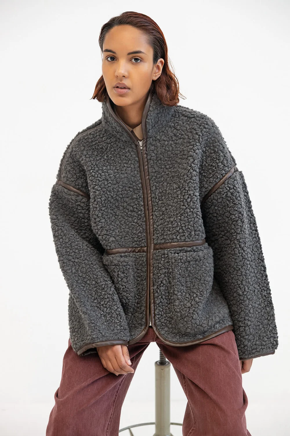Fanny Jacket Charcoal