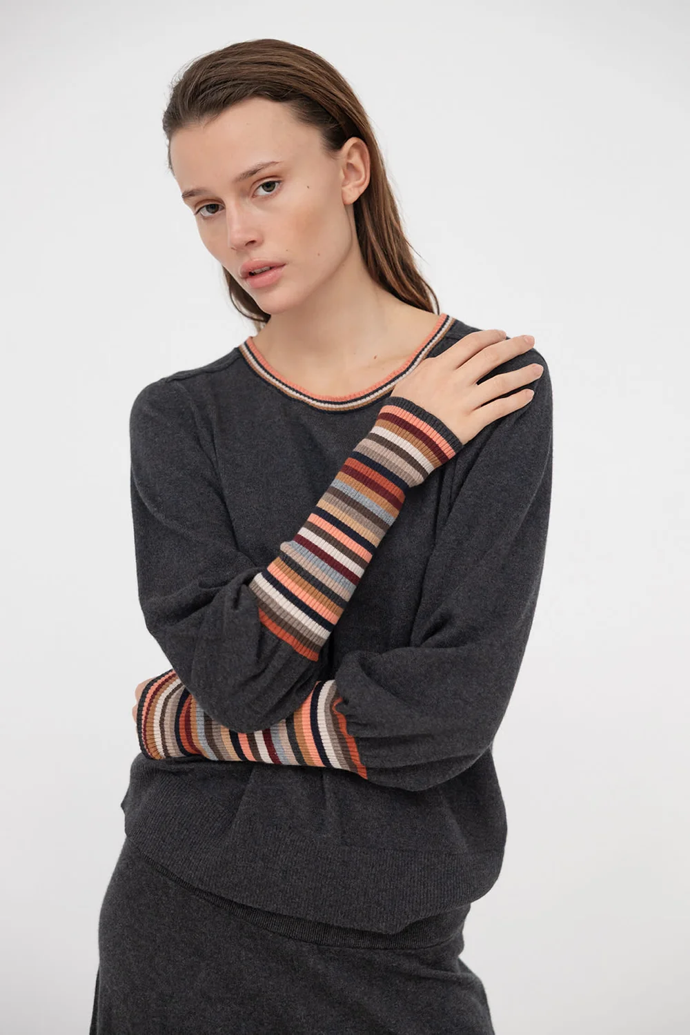 Sigga Charcoal Sweater