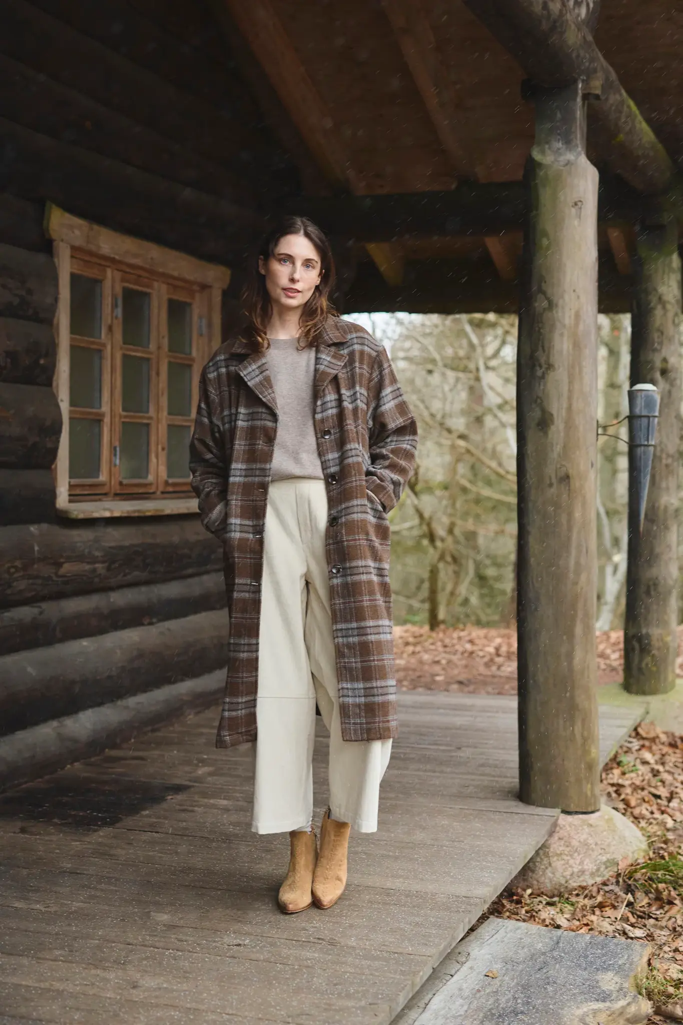 Laura Coat Check