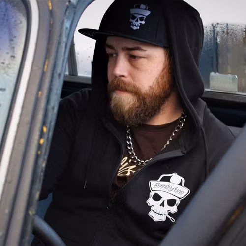 Huvtröja Zip