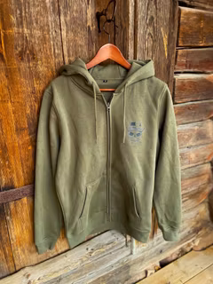 OliveGrön Zip Hoody