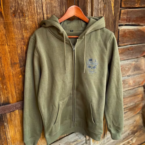 OliveGrön Zip Hoody