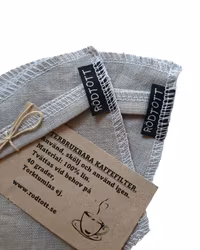 Återbrukbara kaffefilter, 2 pack.