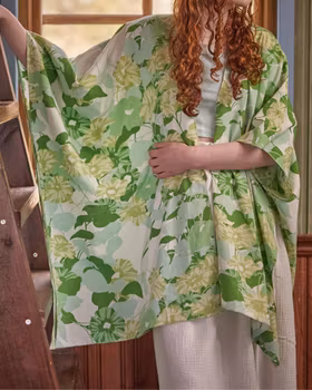 Kimono Grönbladig.