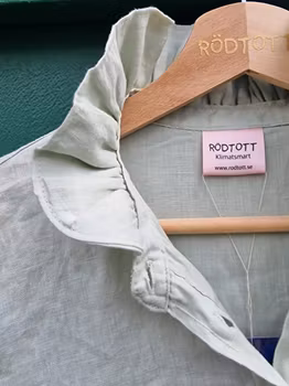 Rödtotts Skjortblus, Lingrön, storlek XS.