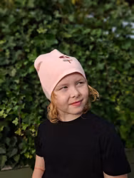 Trikåmössa, 5-9år, välj bland olika mönster.