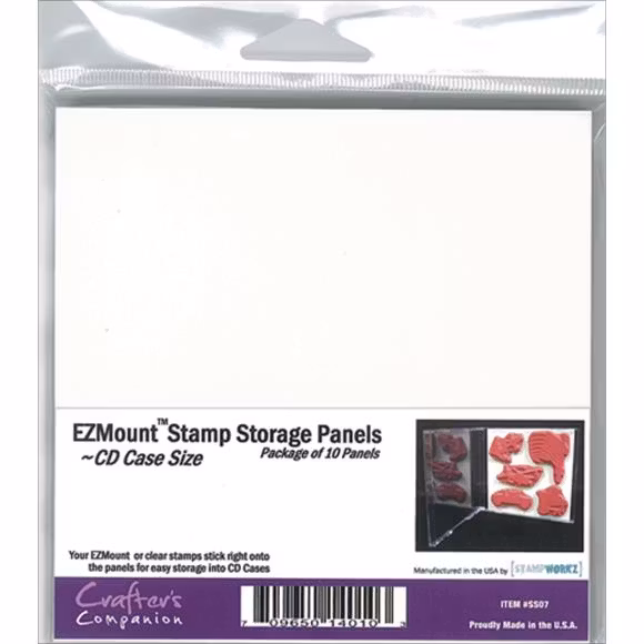 Stamp Storage Panels 10/Pk