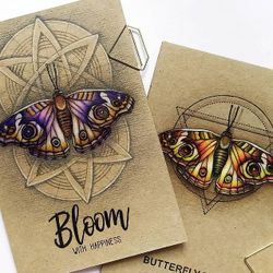 "Butterfly" - Clearstamp 8,4x5,5cm