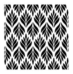 Posh Chalk Stencil Evergreen 50x50cm