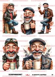 Papirklipp 18 - Biker A4