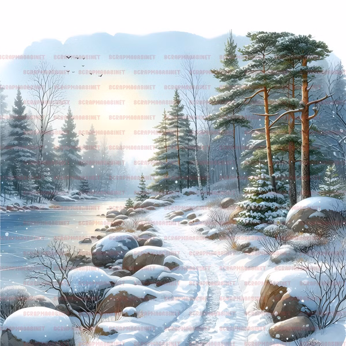 Paneler 1404 - Pakke med 12 paneler i 14x14cm