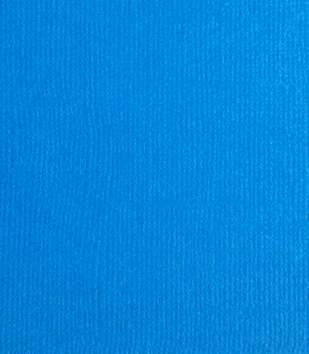 Ensfarget kartong 30,5x30,5cm - CAPRI BLUE 25pk./216gr canvasstruktur