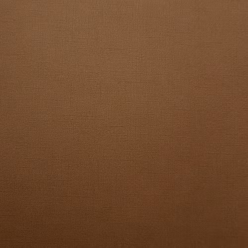 Ensfarget kartong 30,5x30,5cm - BROWN 25pk./216gr canvasstruktur