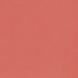 Ensfarget kartong 30,5x30,5cm - CORAL 25pk./216gr canvasstruktur