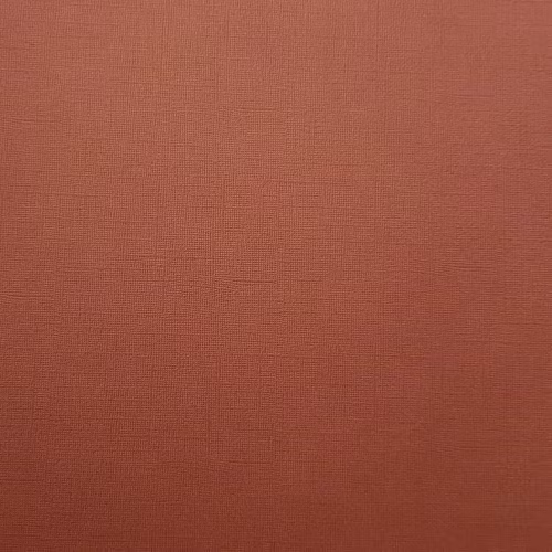 Ensfarget kartong 30,5x30,5cm - RED BRICK 25pk./216gr canvasstruktur