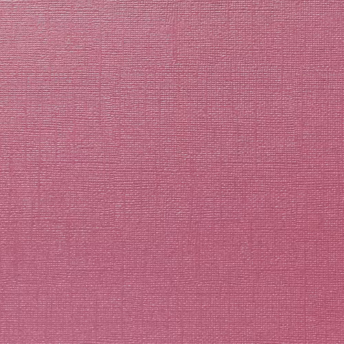 Perle kartong 30,5x30,5cm - DARK PINK 25pk./216gr canvasstruktur