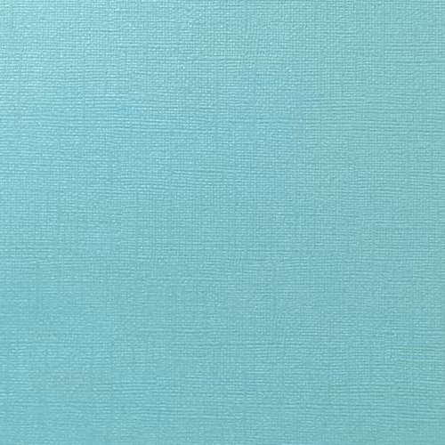 Perlekartong 30,5x30,5cm - LIGHT AQUAMARINE 25pk./216gr canvasstruktur