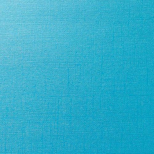 Perlekartong 30,5x30,5cm - BLUE 25pk./216gr canvasstruktur