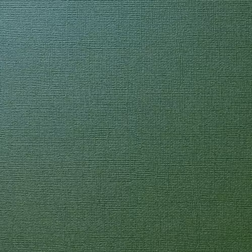 Perle kartong 30,5x30,5cm - DARK GREEN 25pk./216gr canvasstruktur