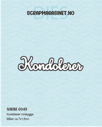 Kondolerer m/skygge