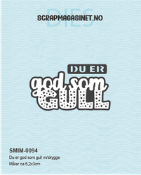 God som GULL m/skygge