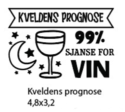 Clearstamp - Kveldens prognose