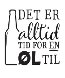 Clearstamp - Det er alltid tid for EN øl til